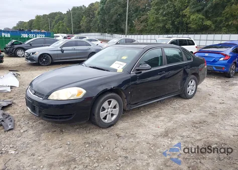 2010 Chevrolet Impala Lt from USA, damaged, VIN 2G1WB5EK1A1101249